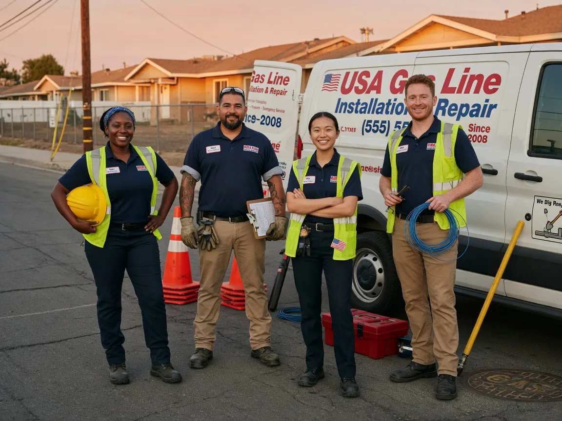 Gas Line Installation company in Berry, AL